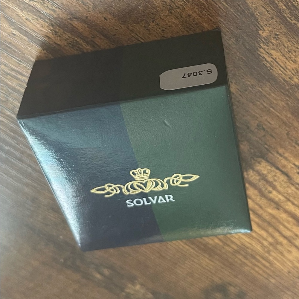 Solvar Solid Sterling Silver Claddagh Trinity Kno… - image 5